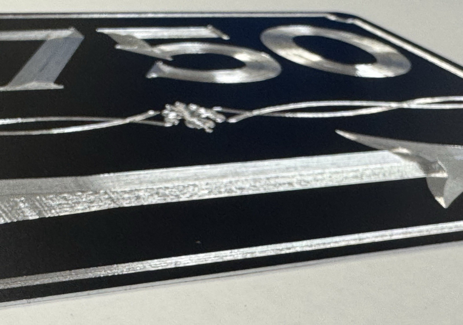 Diamond Etched Reflective Directional Address House Number Outdoor Sign 10×7