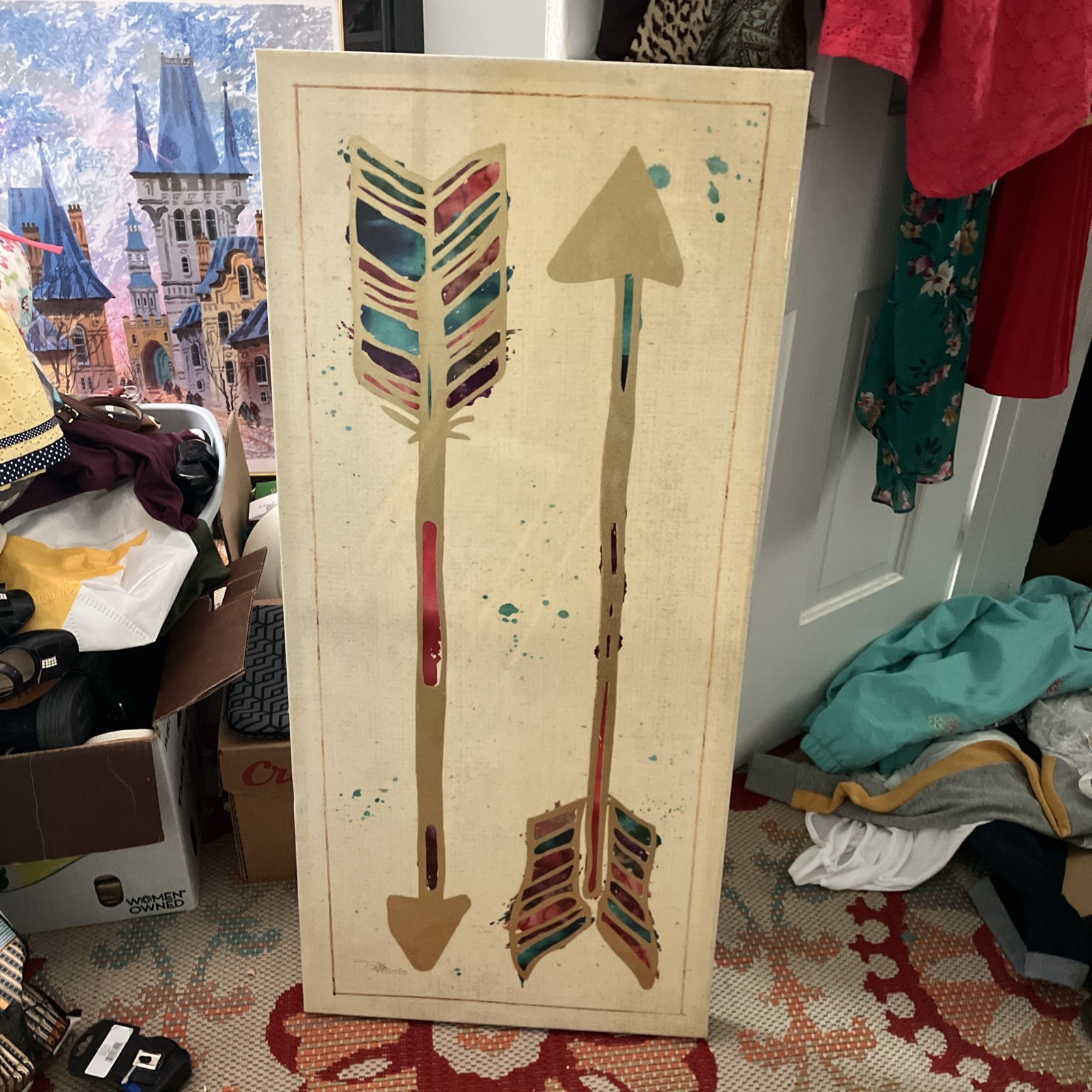 SOUTHWEST WALL ART Decor For HOME, OFFICE,”Beautiful Arrows II” by Pela STUDIO