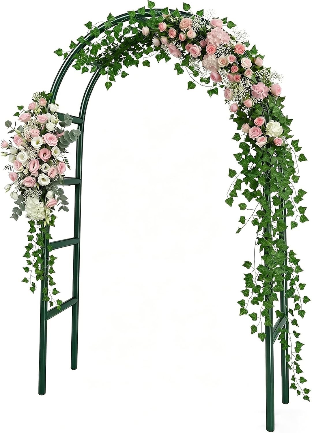 94 Metal Garden Arch Trellis for Climbing Plants Outdoor Decorations