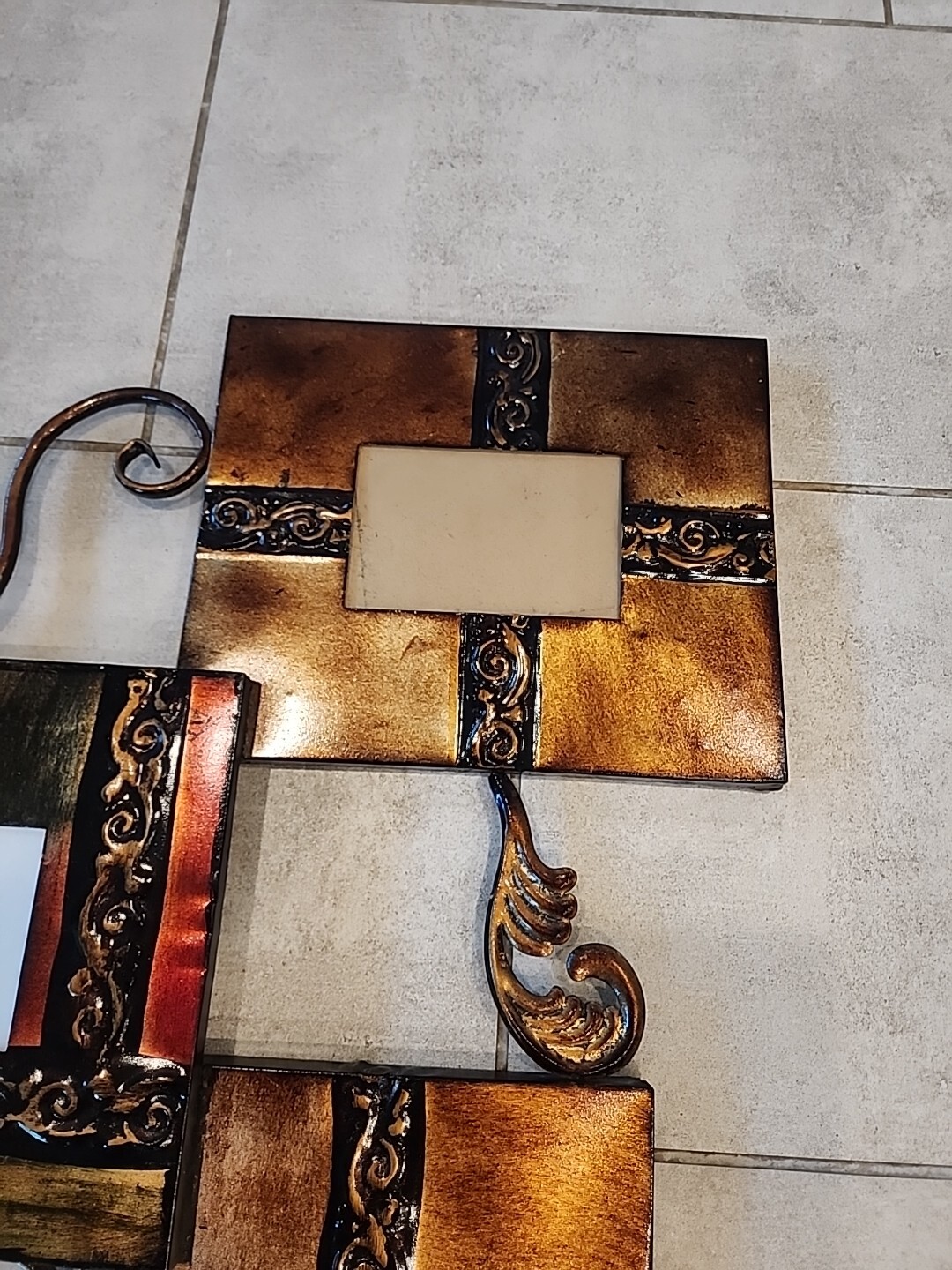 Kirklands Squares Design 5 Photographs For Wall Art Home Decor