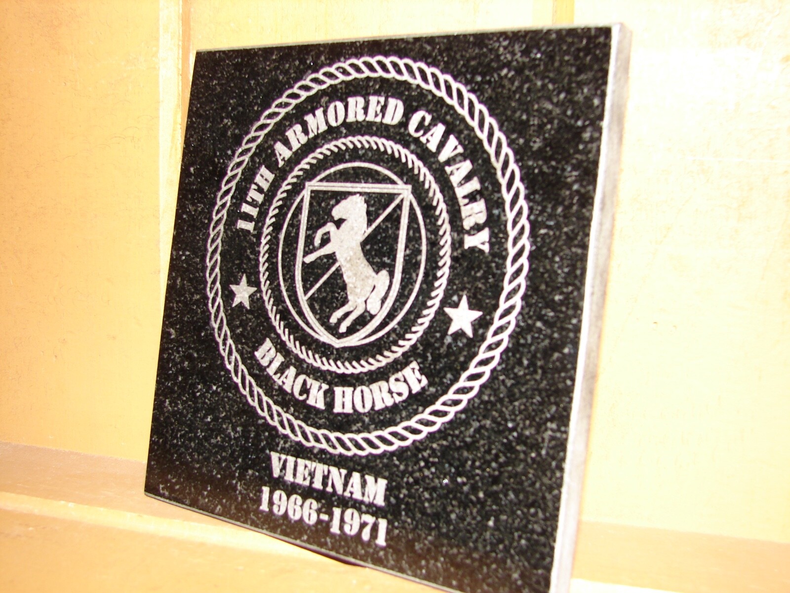 Stone Personalized Laser Tribute Plaque Gifts Awards X
