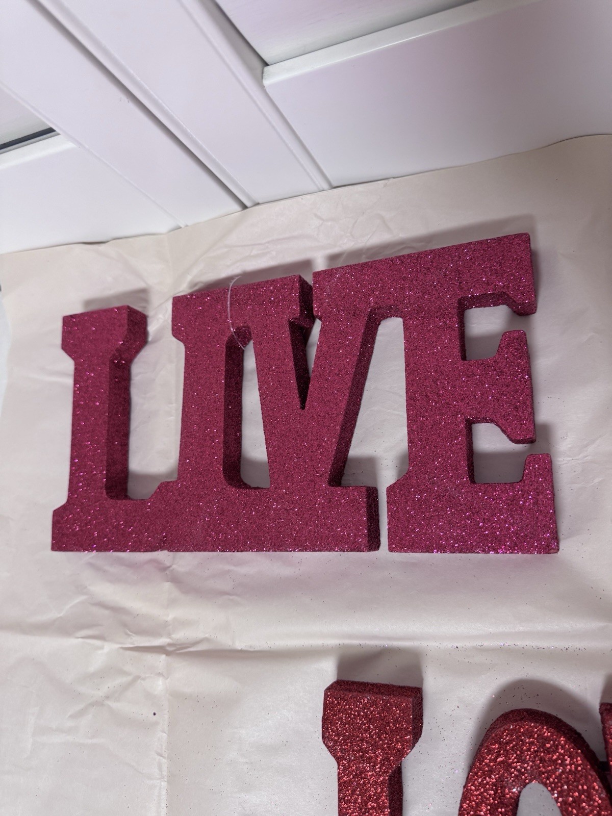Valentine’s Day Deocrative Signs LIVE LAUGH LOVE