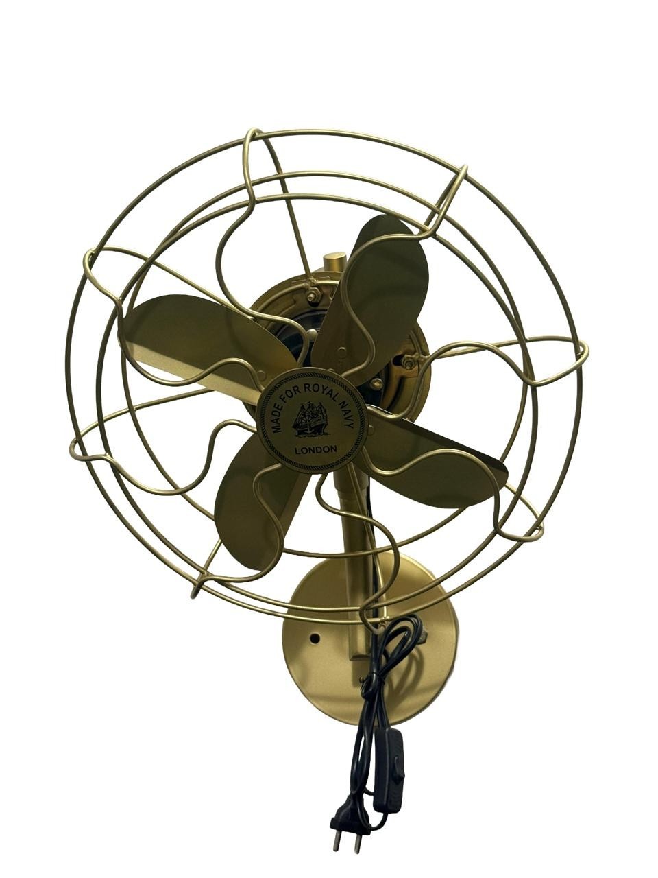 Industrial Nautical Wall Fan Home & Office Decor