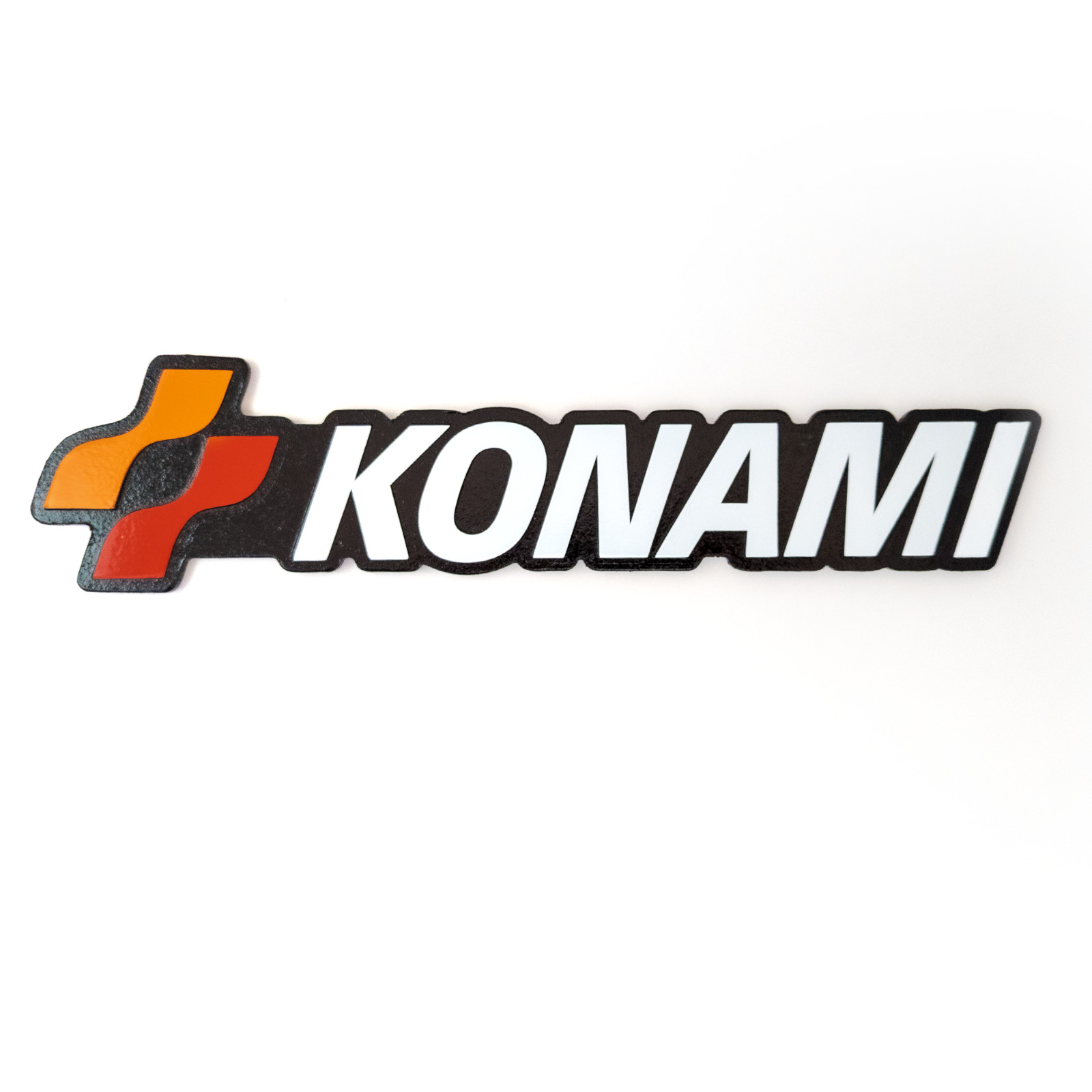 Large Engraved Konami Logo Video Game Wall Art Collectable