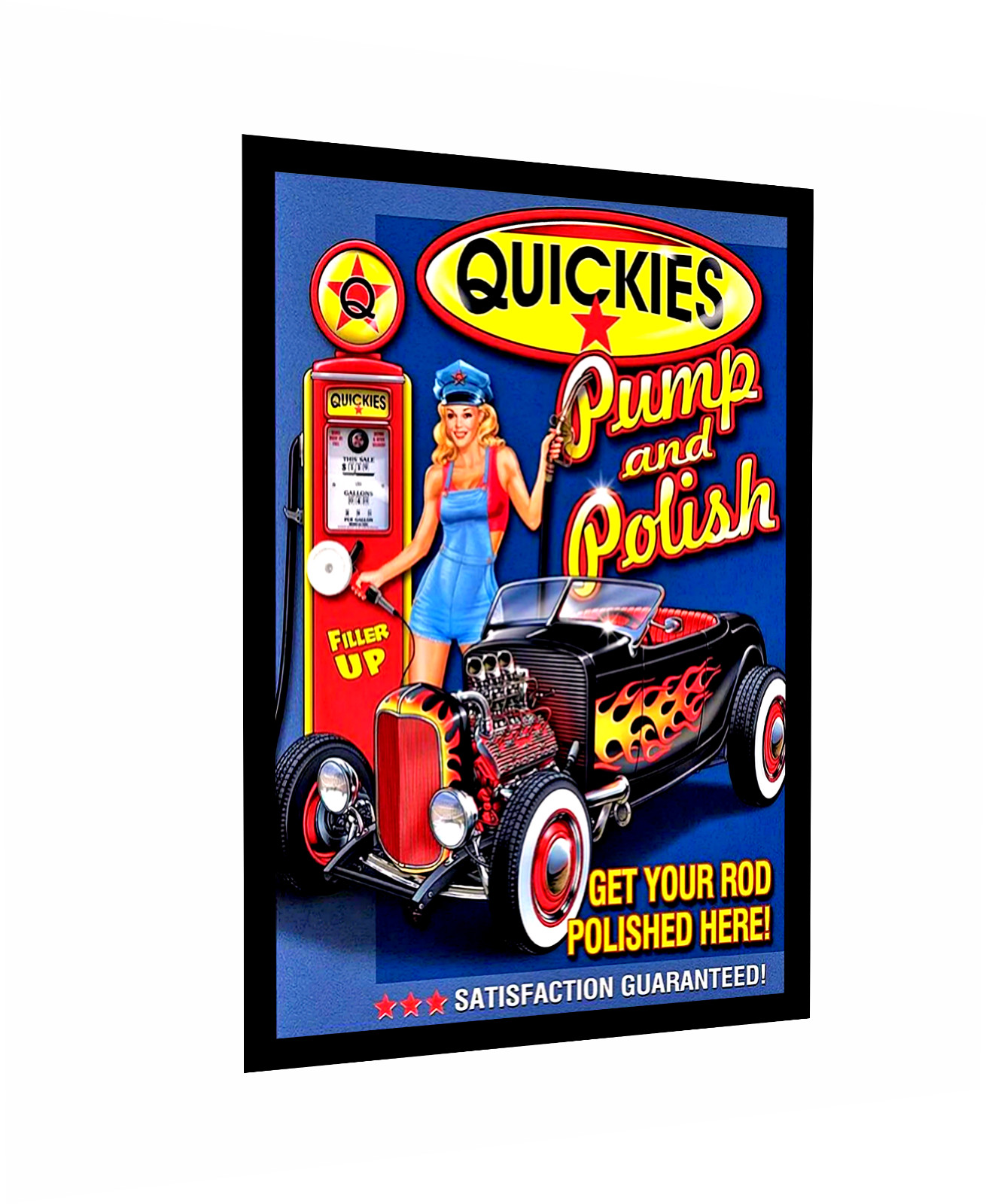 Car Repair Oil Gas Decal/Sticker/Garage Sign Vintage Replicas 70’s 6 Sizes