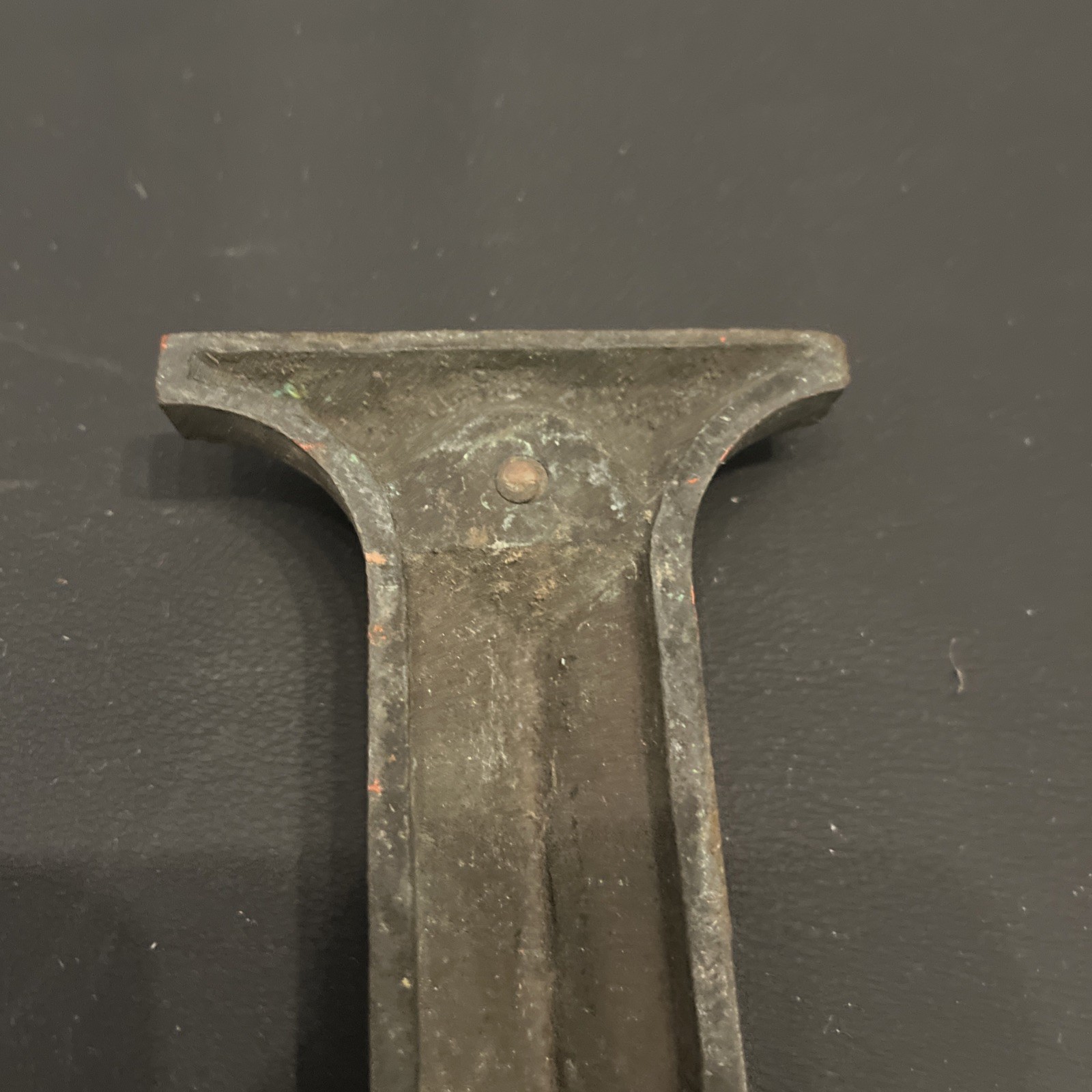 Vintage Cast Iron Letter U Architectural Sign 14” x 11.25” 3lb 6oz