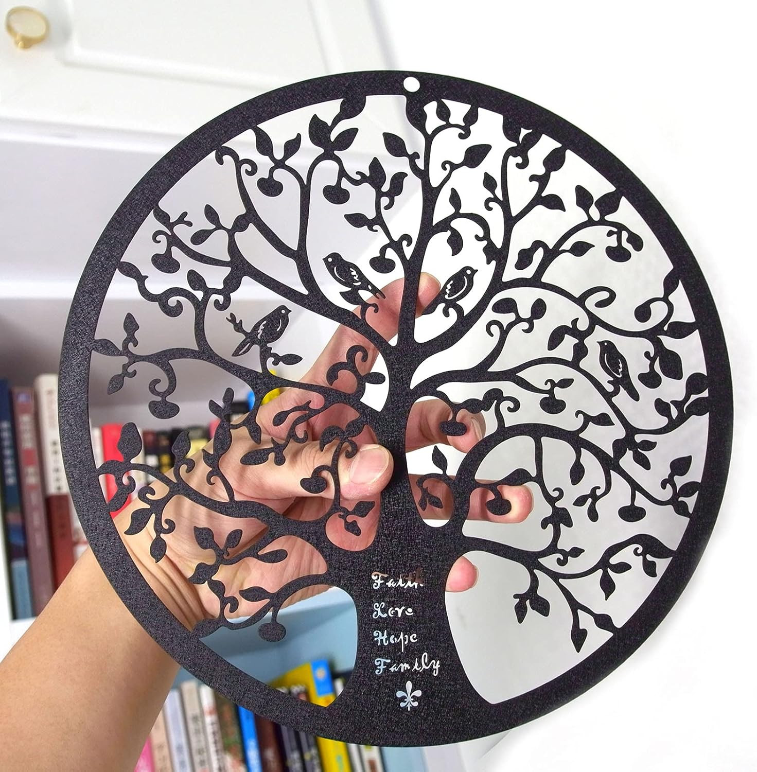 11 Inches Tree of Life Wall Art Metal Tree Life Wall Decor Family Tree Wall Plaq
