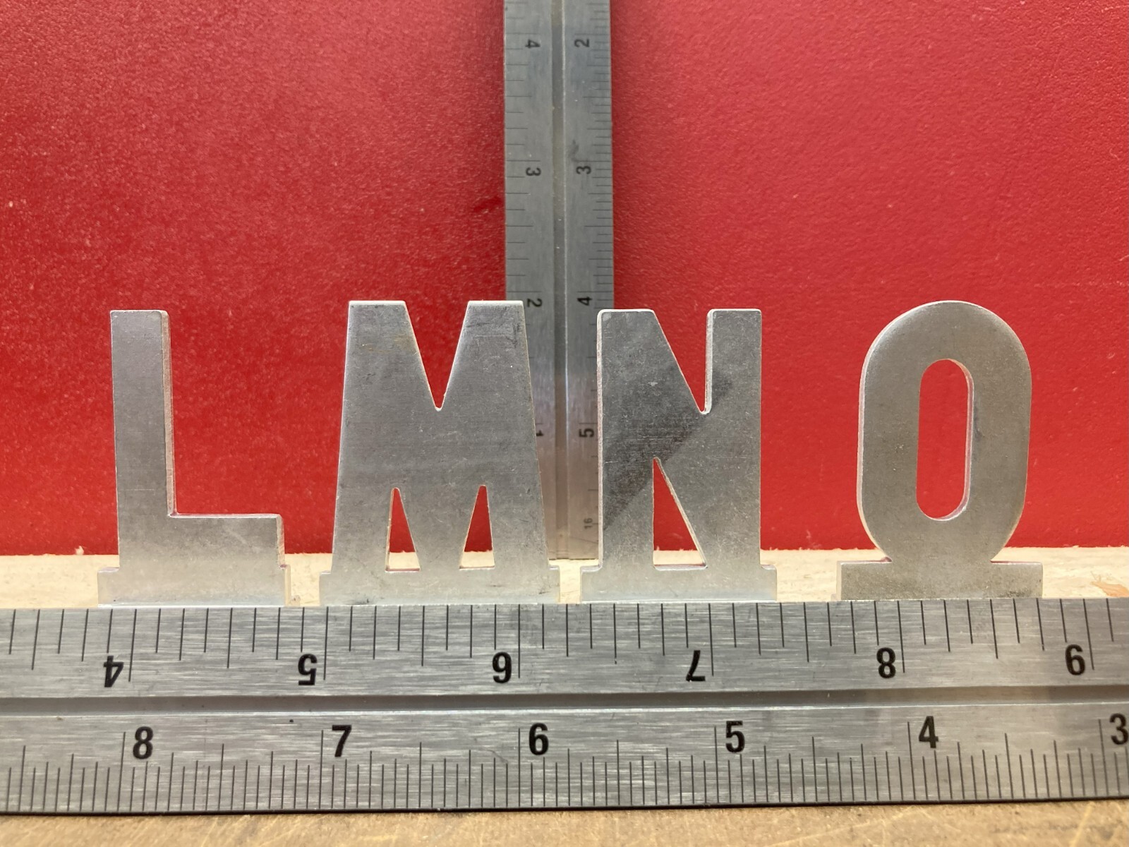 Aluminum Mailbox Letters