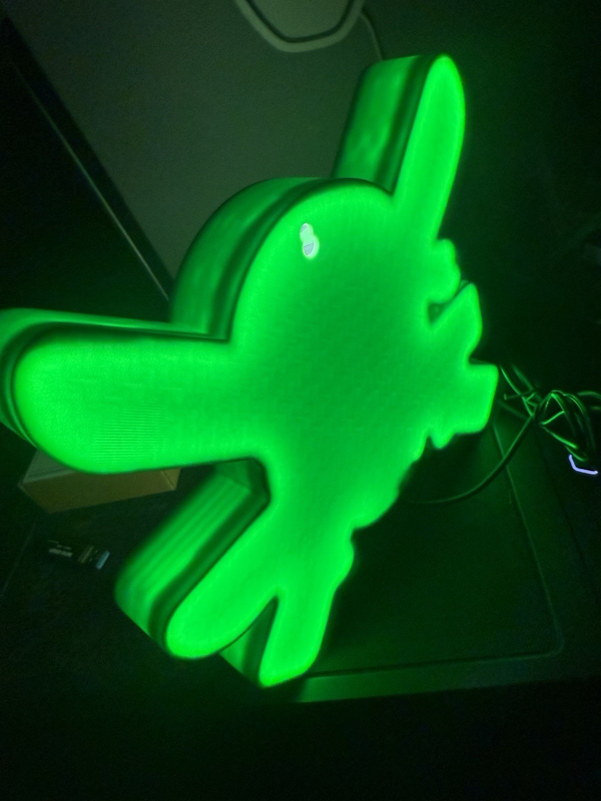 Custom Zoro’s Skull Emblem LED Light Box (One Piece)