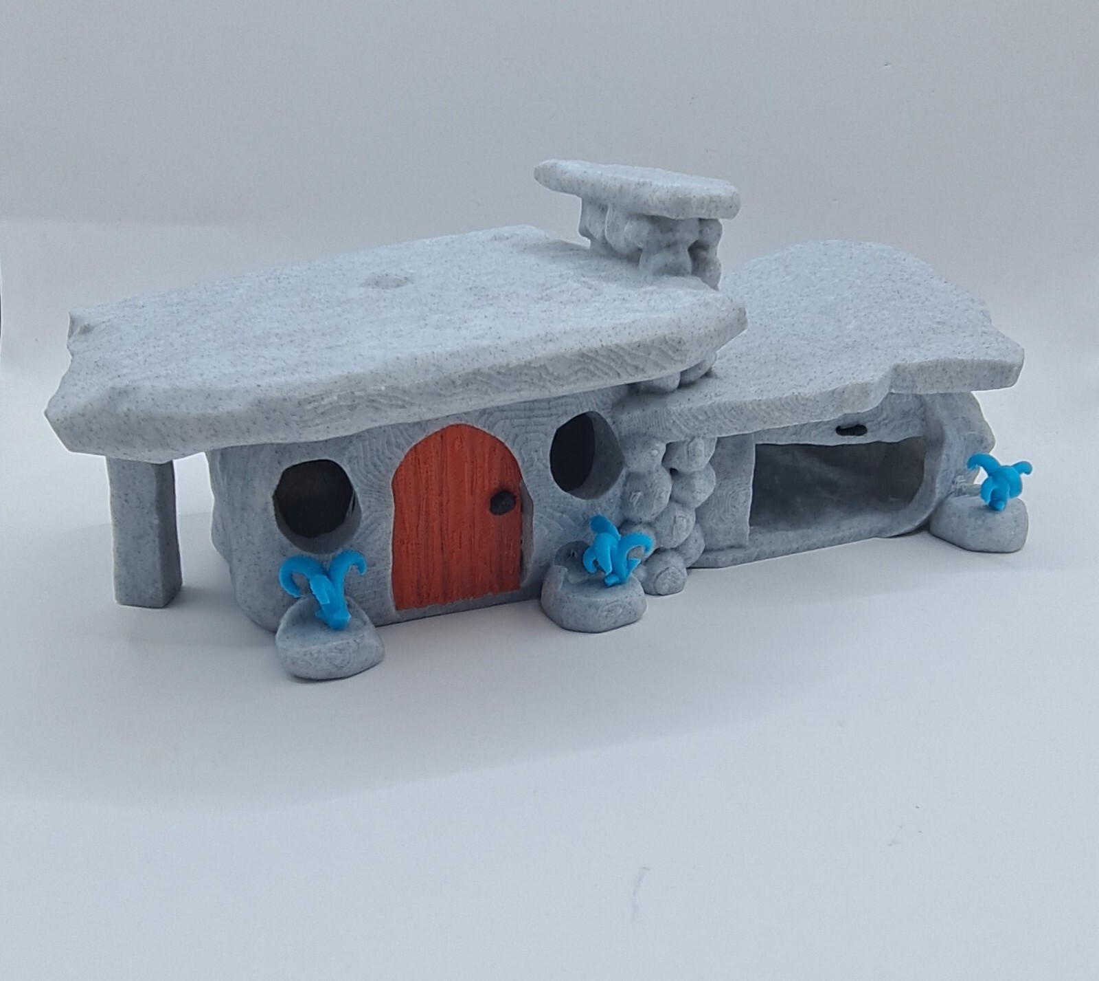 1960s Hanna Barbera Cartoon The Flintstones House