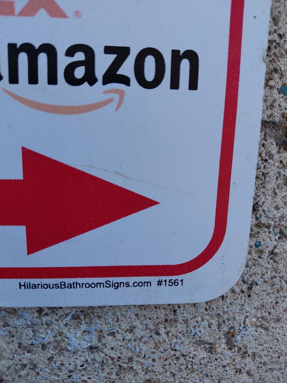 Deliver All Packages To Back Door Arrow Right Sign Ups FedEx Usps Amazon Used
