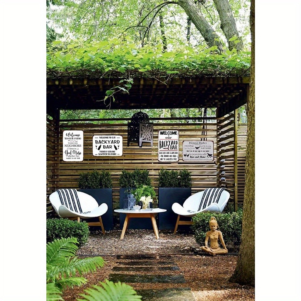 Funny Fire Pit Metal Sign – Retro Humorous “What Could Go Wrong” Tin Decor