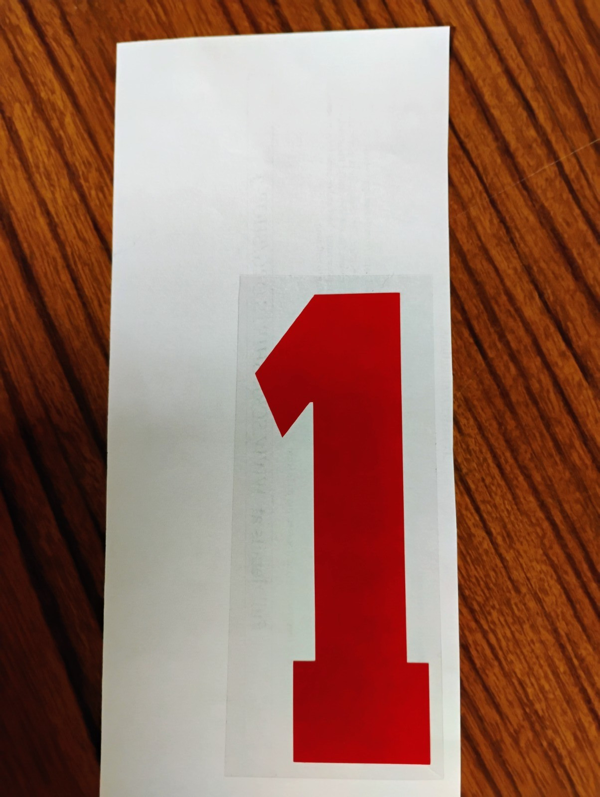 6″ Permanent Vinyl Adhesive Numbers- 6 Colors Available