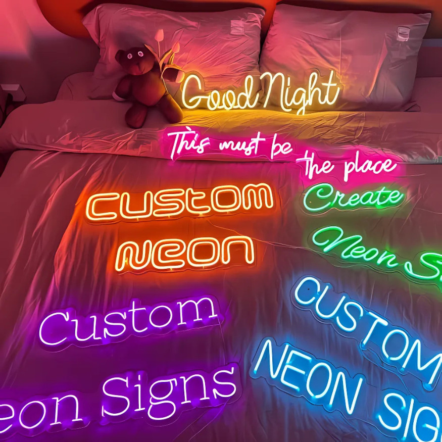 LED Neon Signs for Custom Home Décor, Weddings, Restaurants, Bars, Wall Art