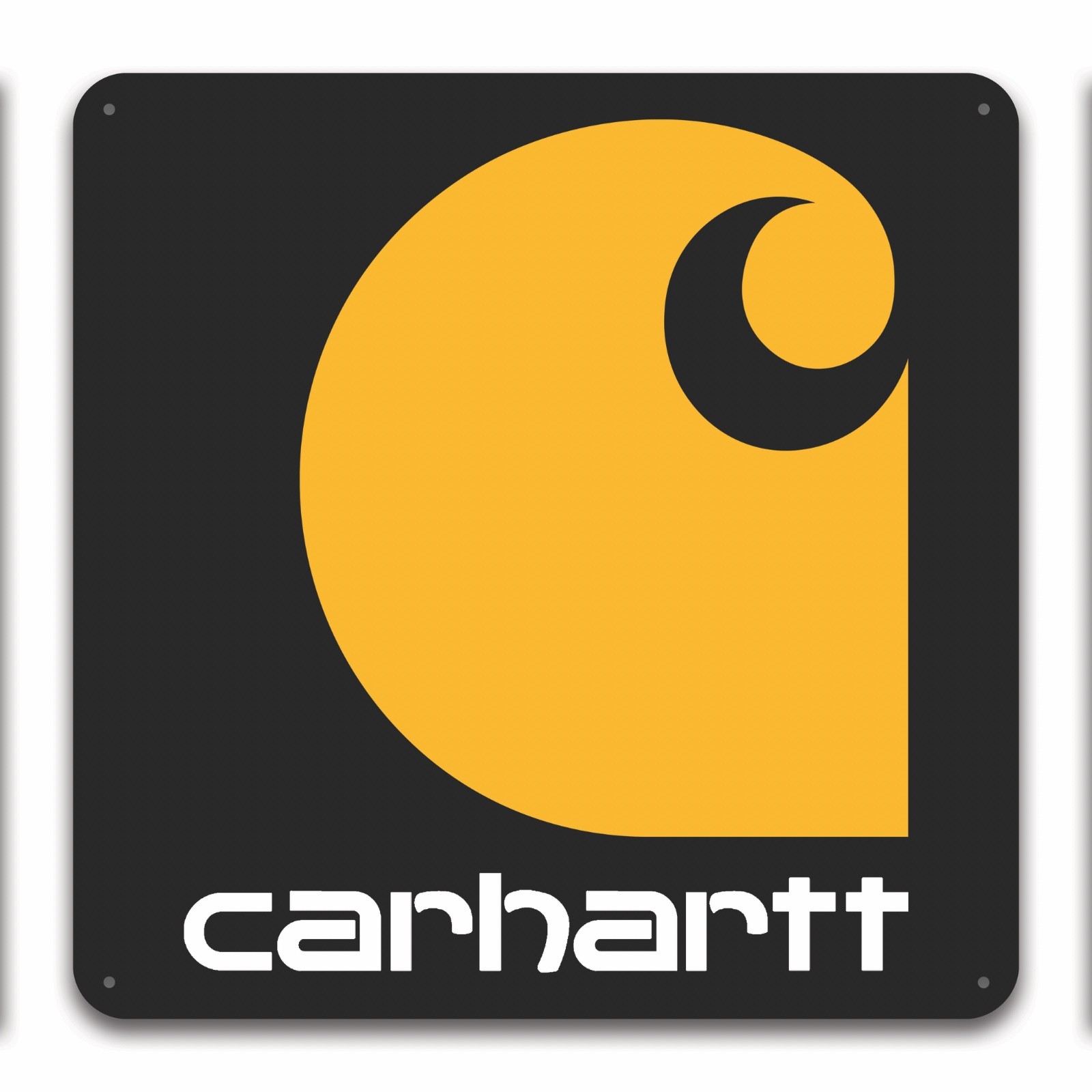 Carhartt Overalls Metal Sign 12″x12″, Farm, Ranch, Retro, Garage, Barn, Man Cave