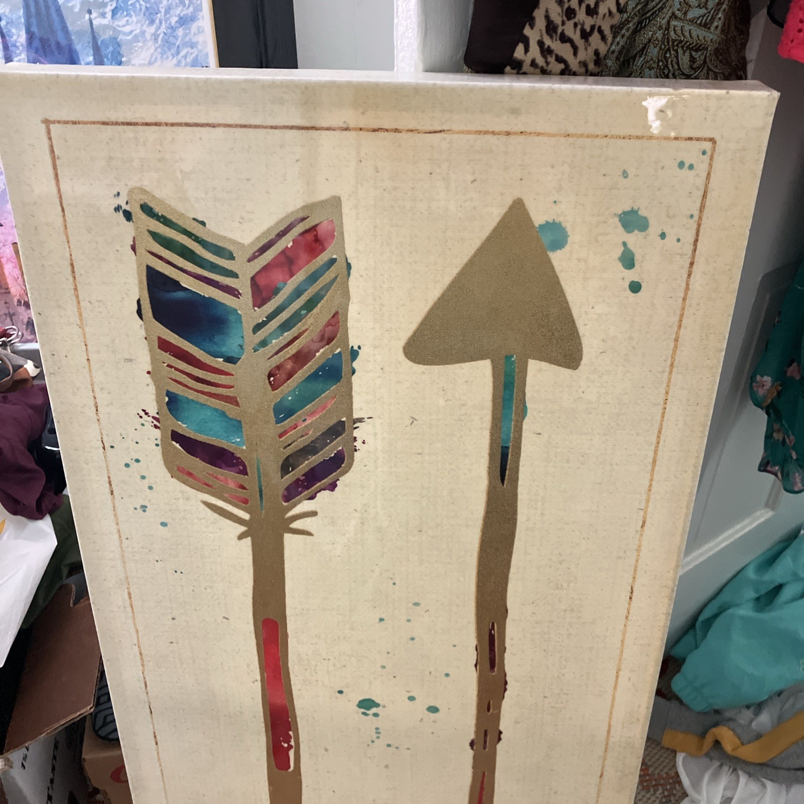 SOUTHWEST WALL ART Decor For HOME, OFFICE,”Beautiful Arrows II” by Pela STUDIO