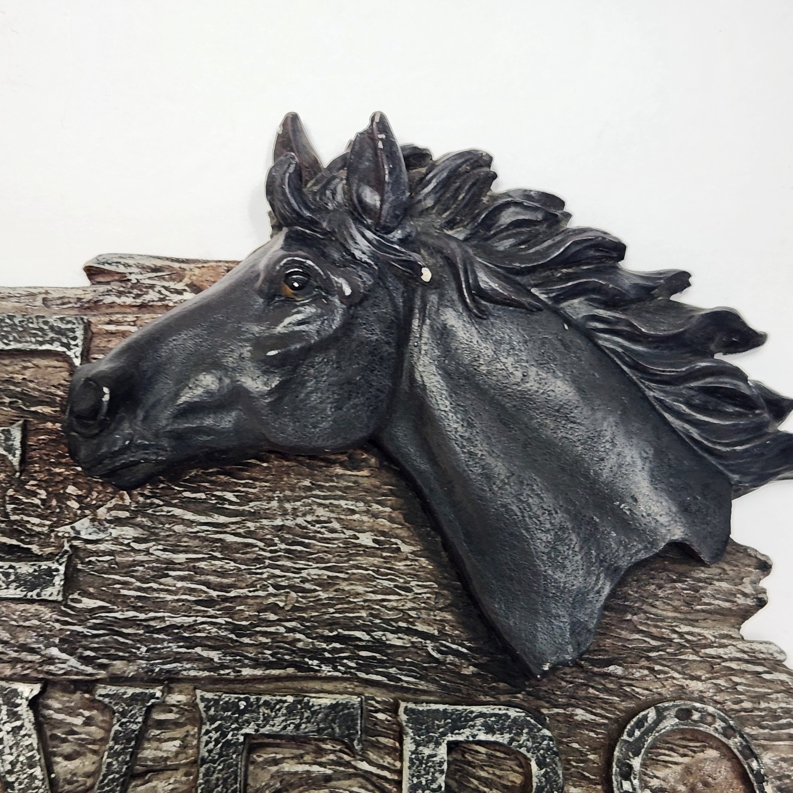 Rustic Horse Farm Wall Decor Art Sign Picture