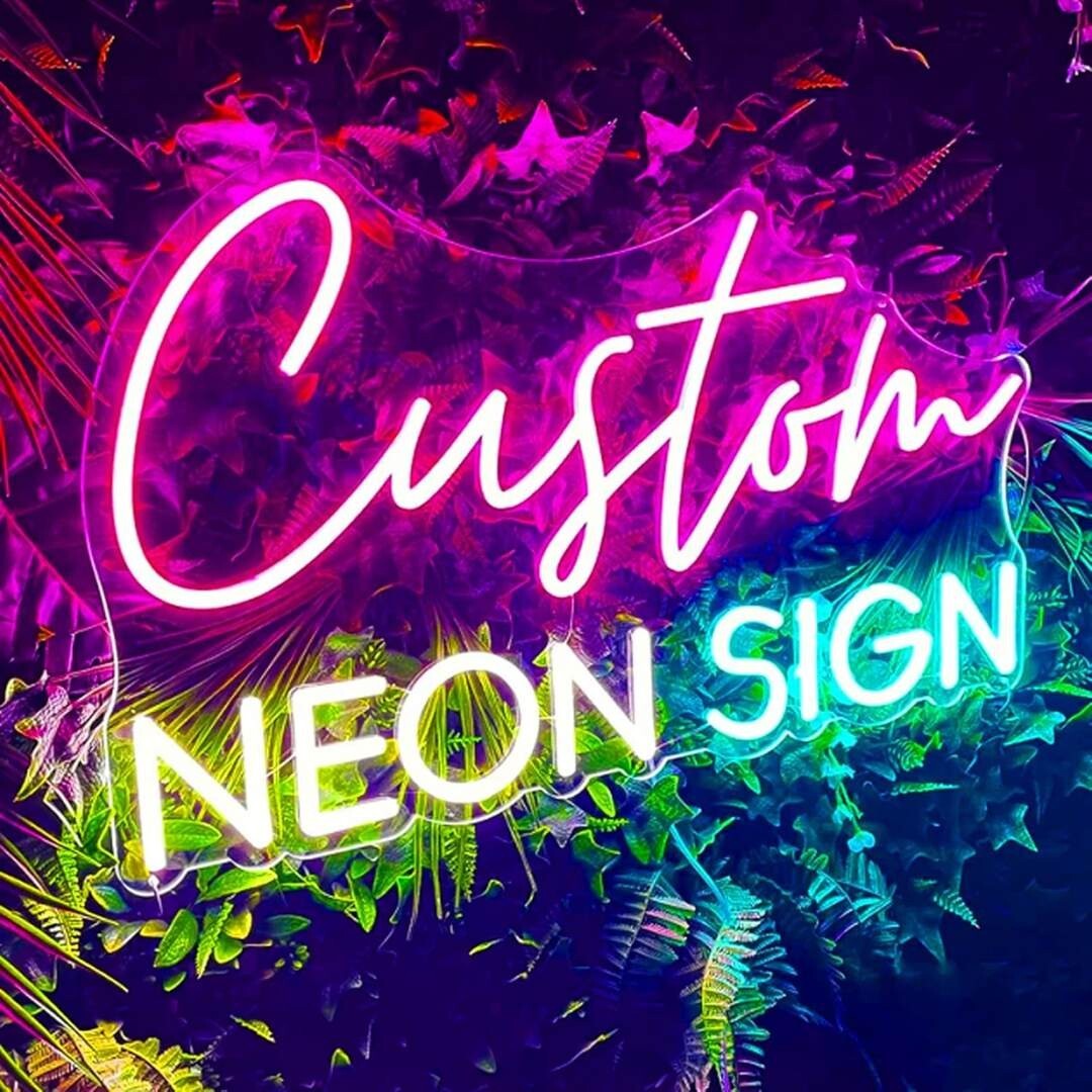 LED Neon Signs for Custom Home Décor, Weddings, Restaurants, Bars, Wall Art