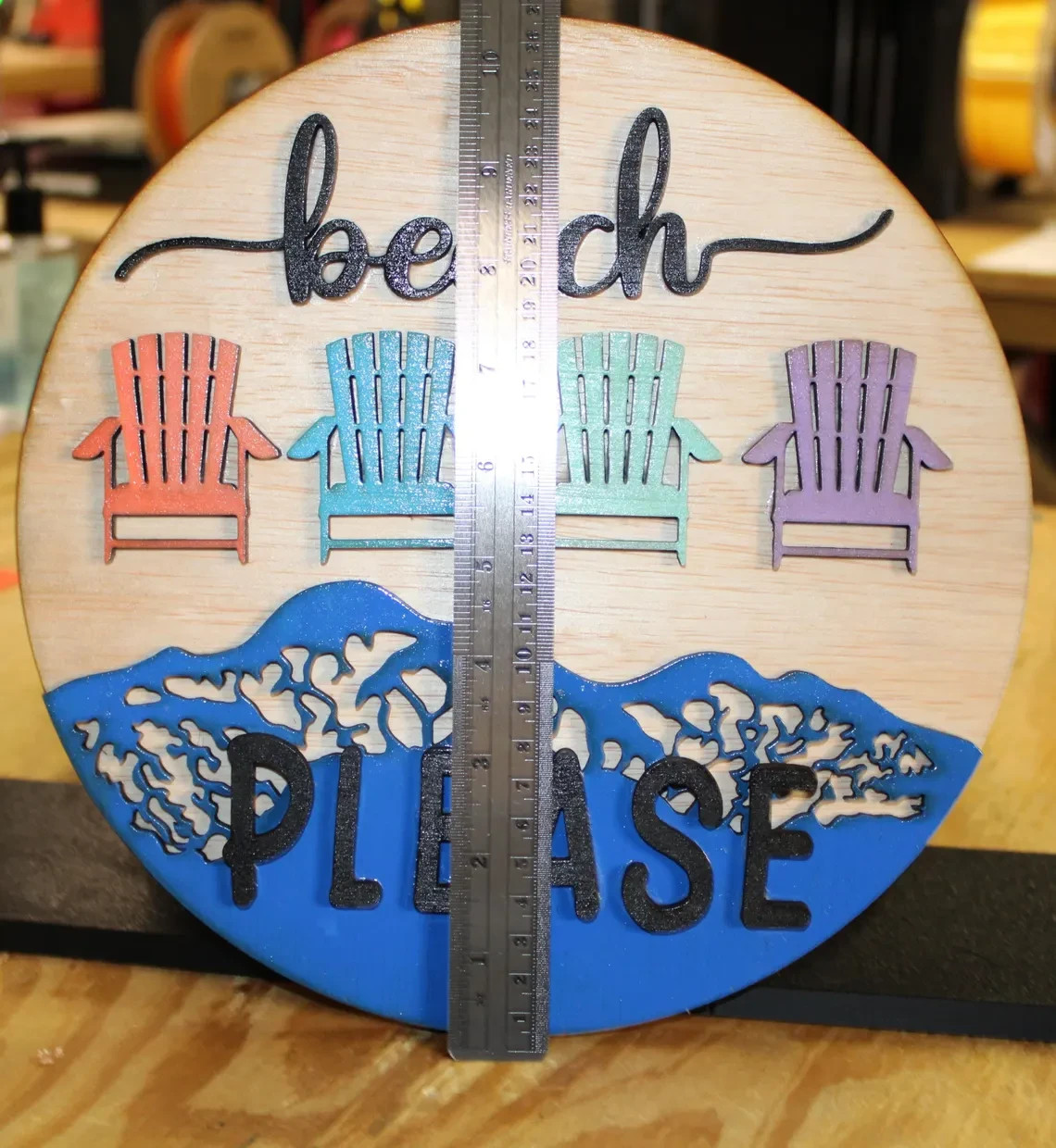 Beach Please Wall Decor