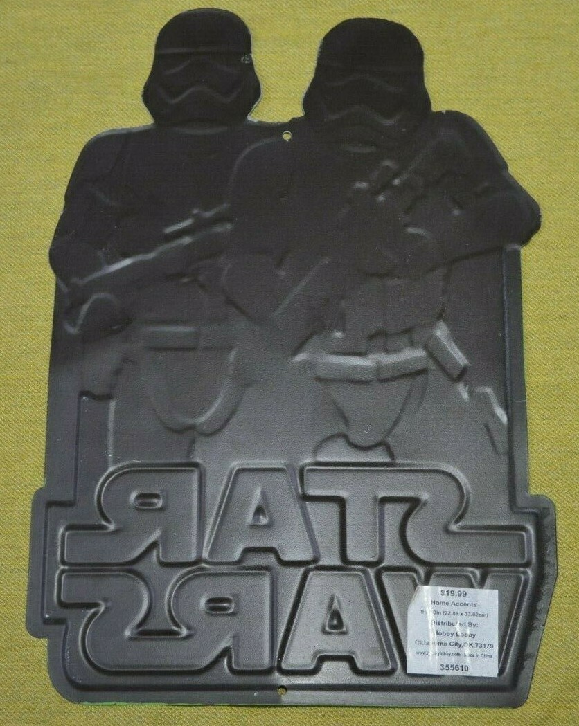 Star War Storm Troopers Tin Metal Sign Garage Metal Wall Decor Lucasfilm 9×13