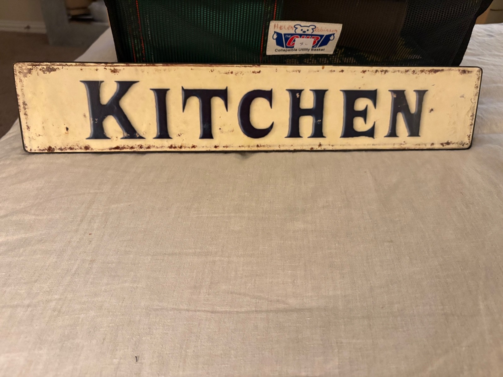 Farm Kitchen Sign Shelf Vintage Style Farmhouse Home Decor 21”x 4”