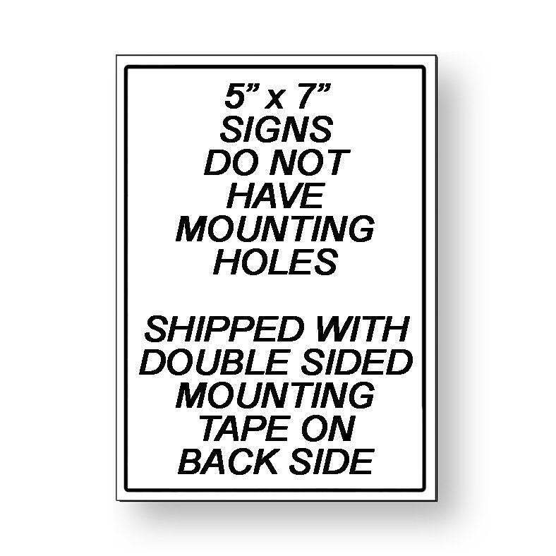Warning Premises Under 24 Hr Audio Video Surveillance Metal Sign Three Sizes