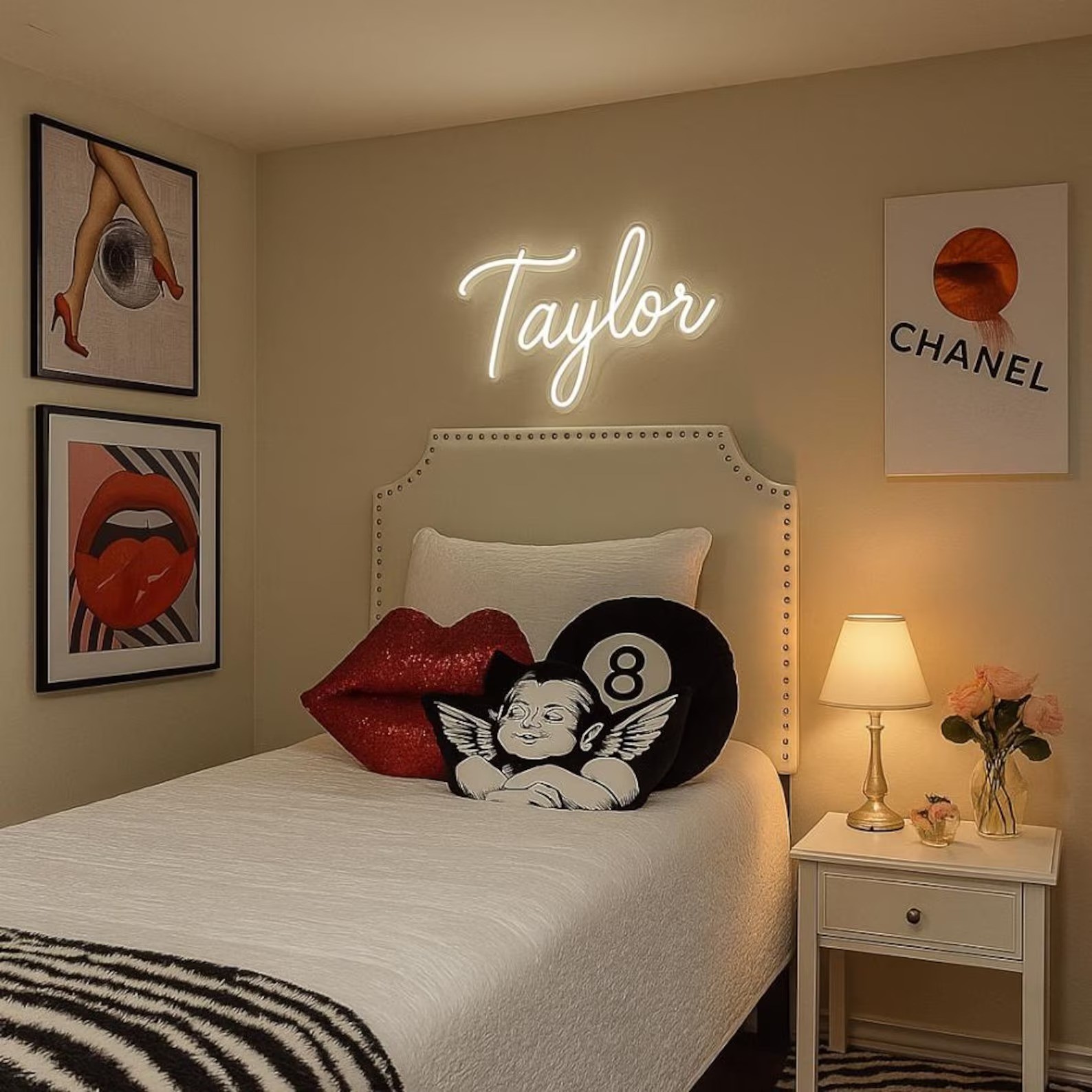 Custom Neon Name Sign For Teens Boys Room Decor Girls Bedroom Ideas Gift Decor