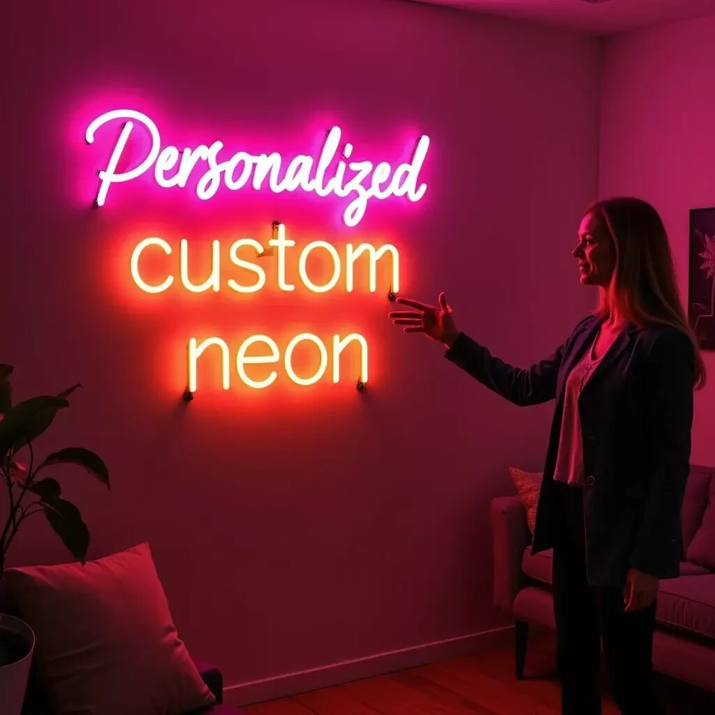 Custom Neon Name Sign | LED Light Wall Décor for Bedroom, Shop & Corporate Event