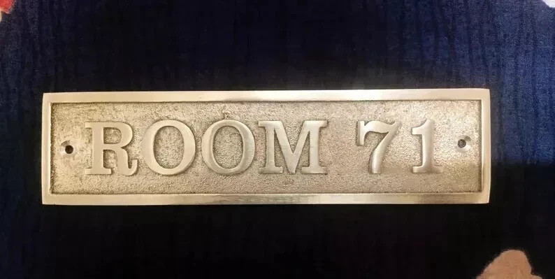 Personalized Brass Plaque – Ideal for Recognition Plaques, Name Plates, and sign