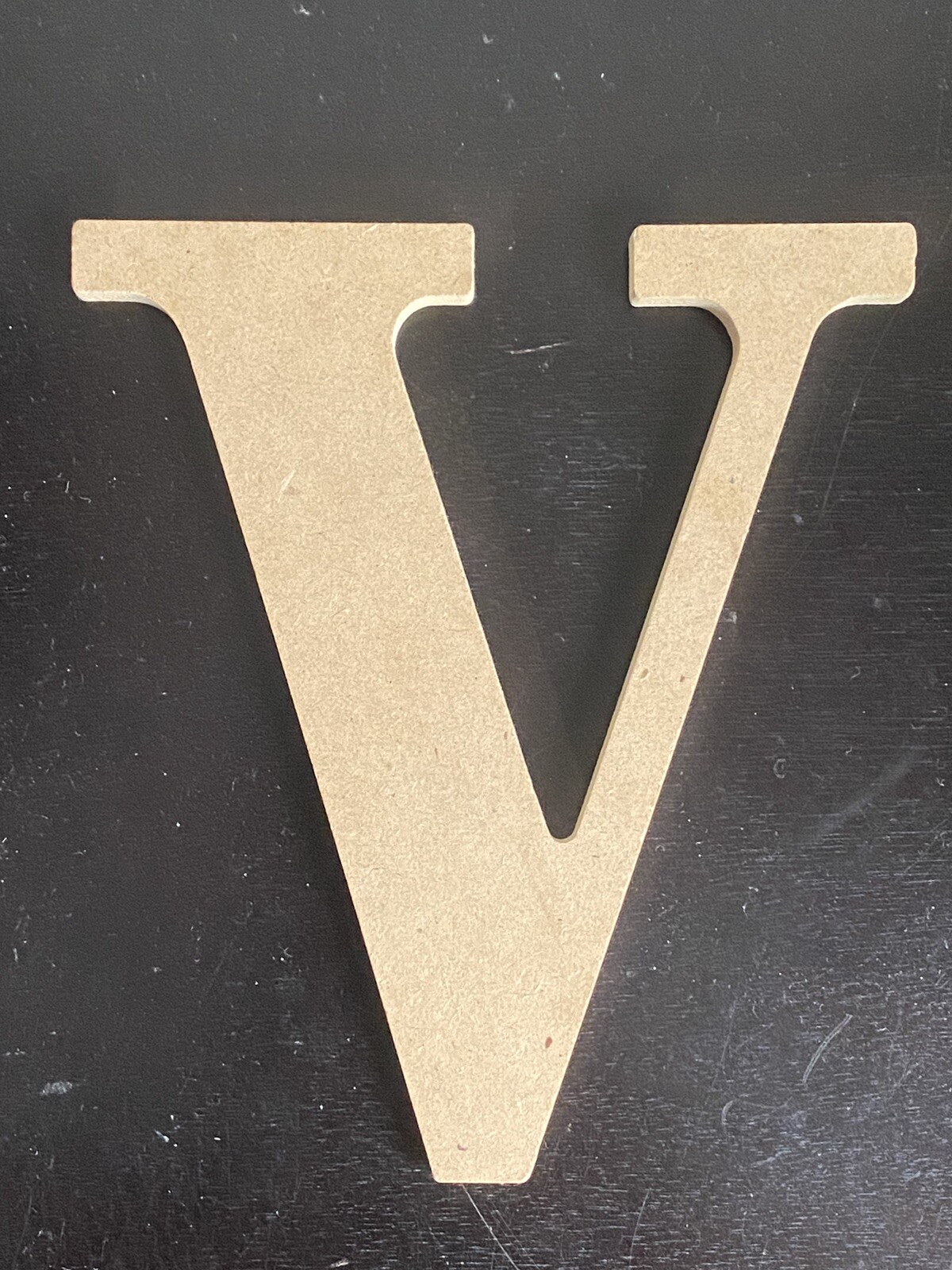 8” Classic Letter V Craft Projects Home Decor Wall Art