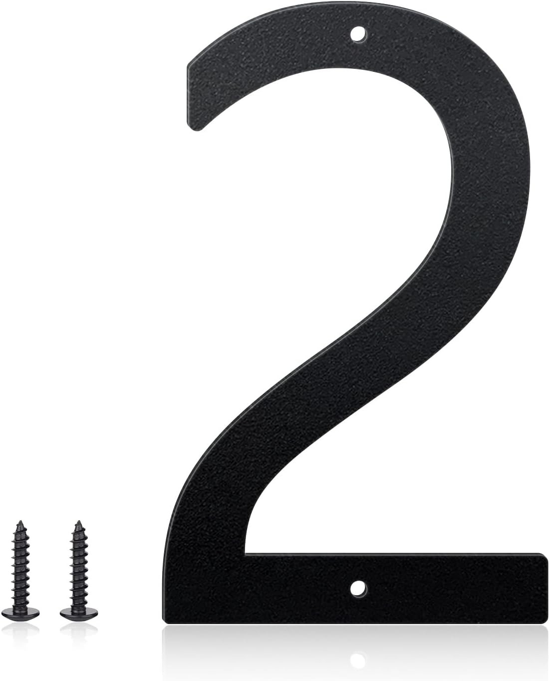 3 4 5 6 8 10 Inch House Numbers for Outside Metal Letters Outdoor Signs White
