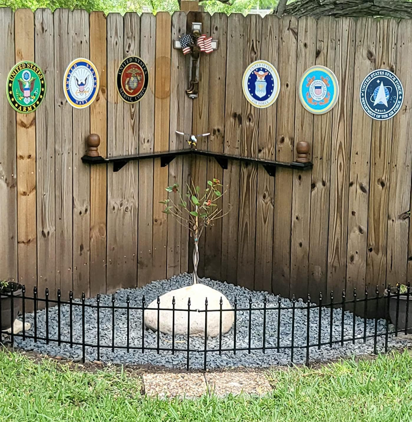 United States Army Logo Metal Sign Army Wall Decor, 12 Inch round Emblem, US Mil