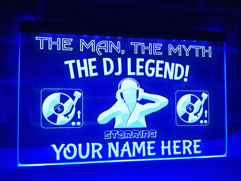 Custom Name LED Neon Sign Light Beer Bar Home Game Bed Room Business Wedding DIY