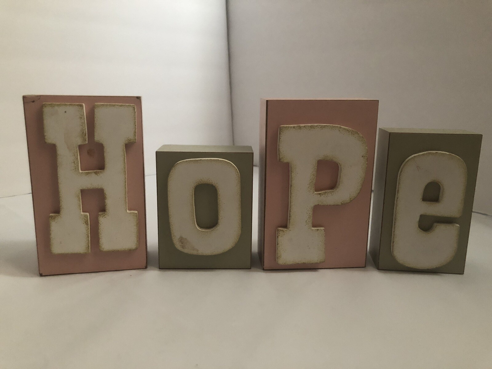 Wood decor HOPE Heavy Wood 2 Lb for 4 Pieces Wood See Photos Details