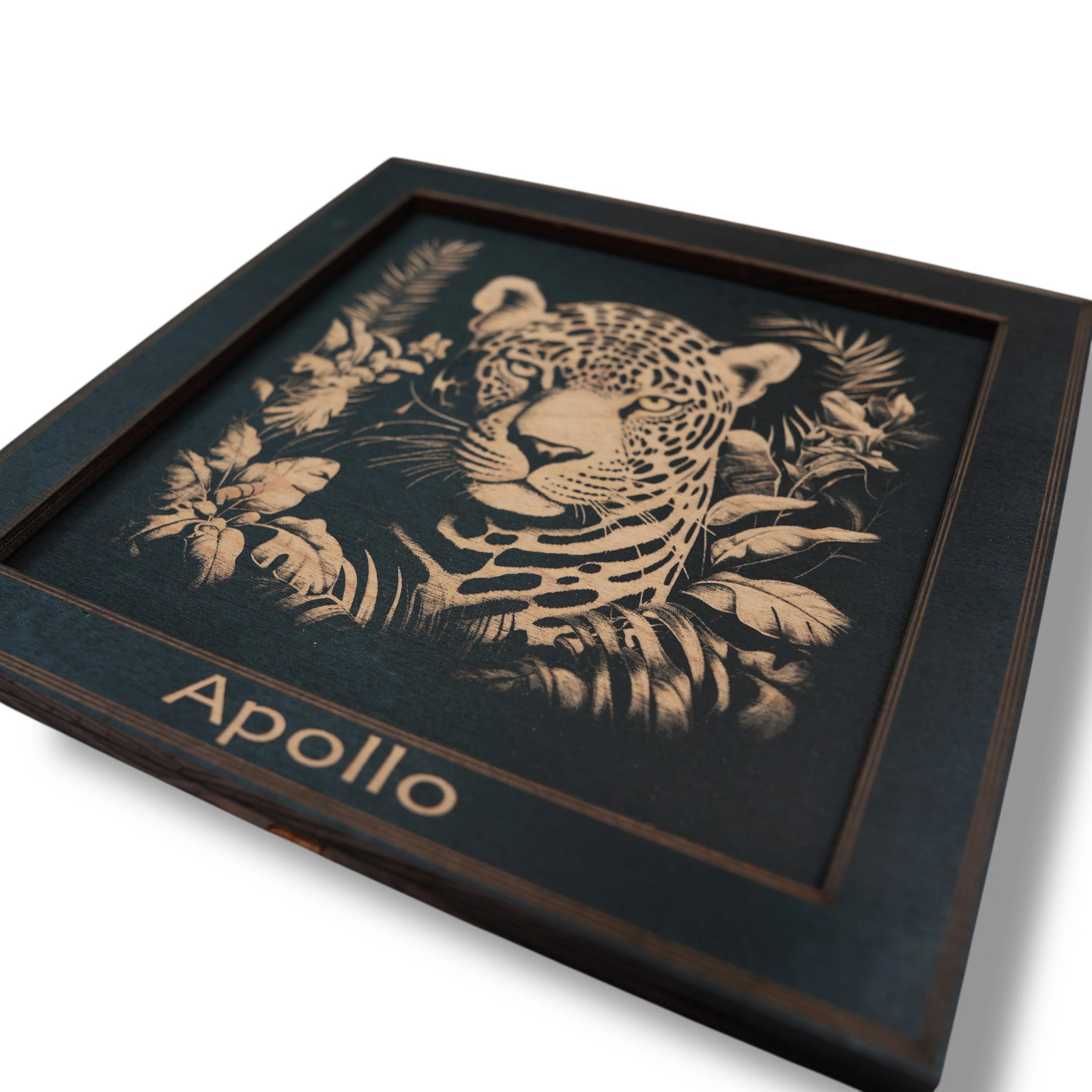Framed Art – PERSONALIZED – CUSTOM – Leopard