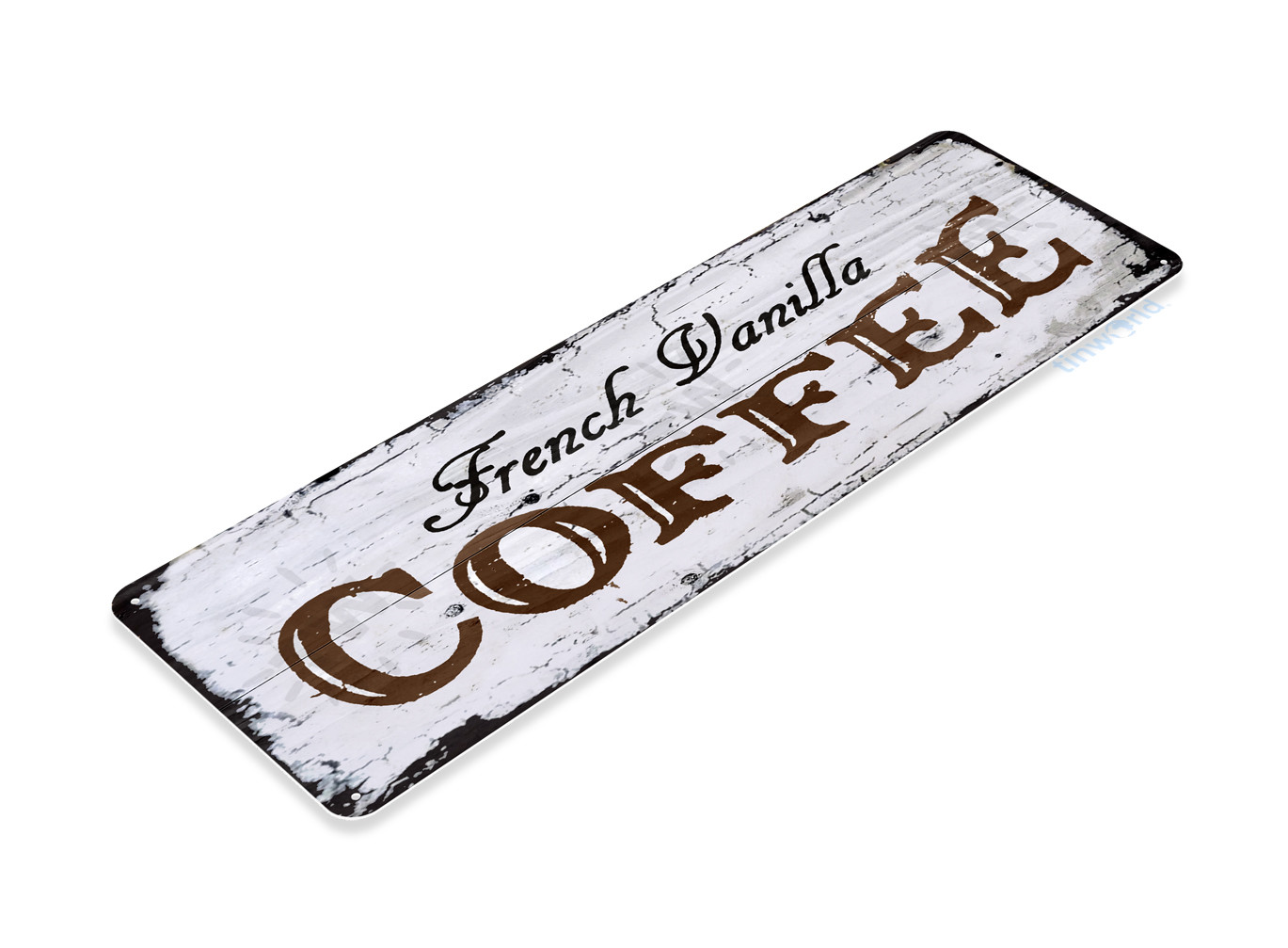TIN SIGN French Vanilla Coffee Metal Décor Store Shop Market Café A384