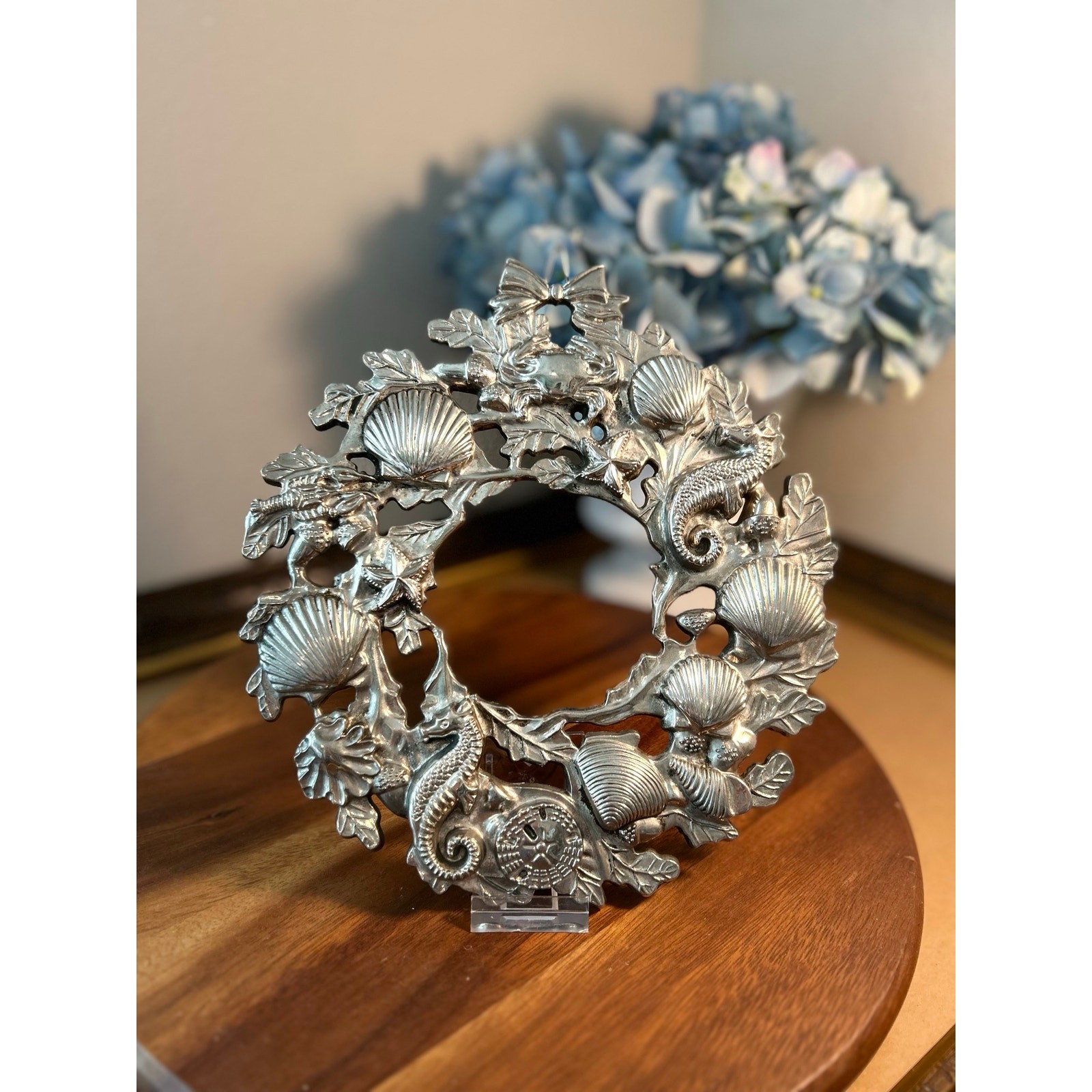 Godinger Silver Art Co Nautical Sea Life Wreath
