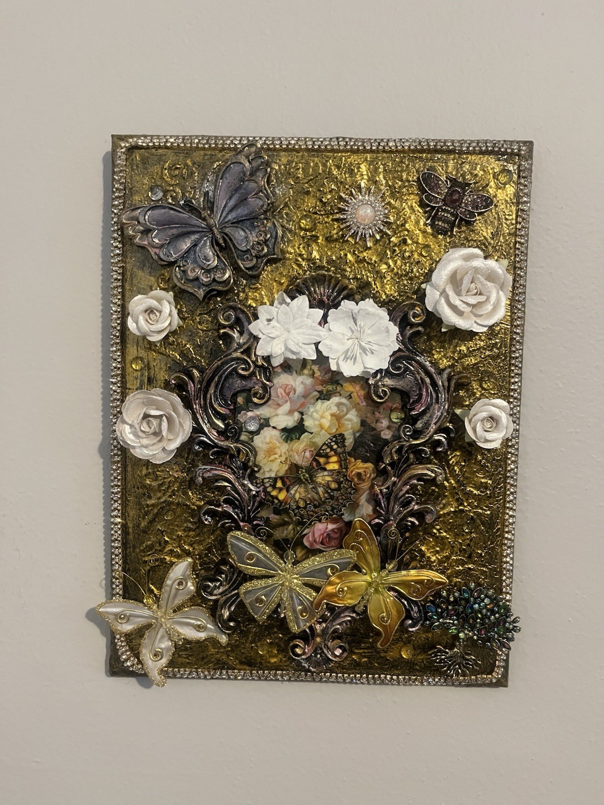 Grungy Butterfly Wall Art