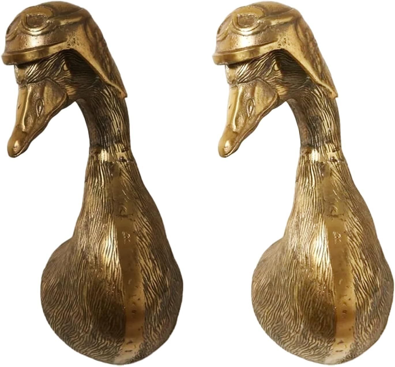 Animal Heads Wall Art Decor, 3D Wall Mount Ornament, Aesthetic Gold Wall Scul…