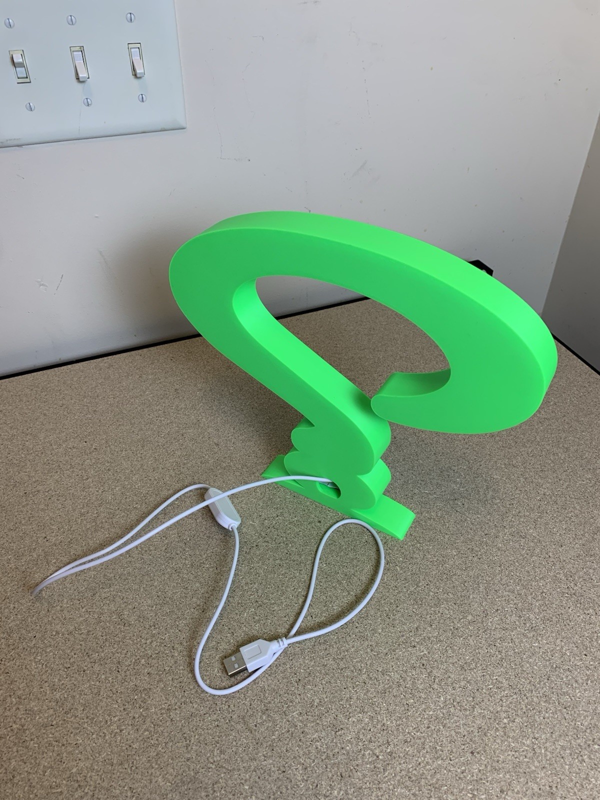 Riddler Light Box Sign