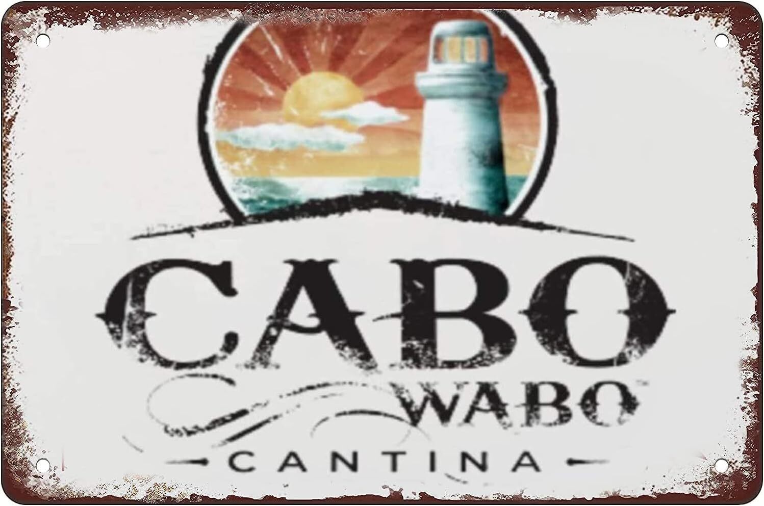 Cabo Wabo Retro Funny Bar Decoracion De Pared Decoracion Para El Hogar Letrer…