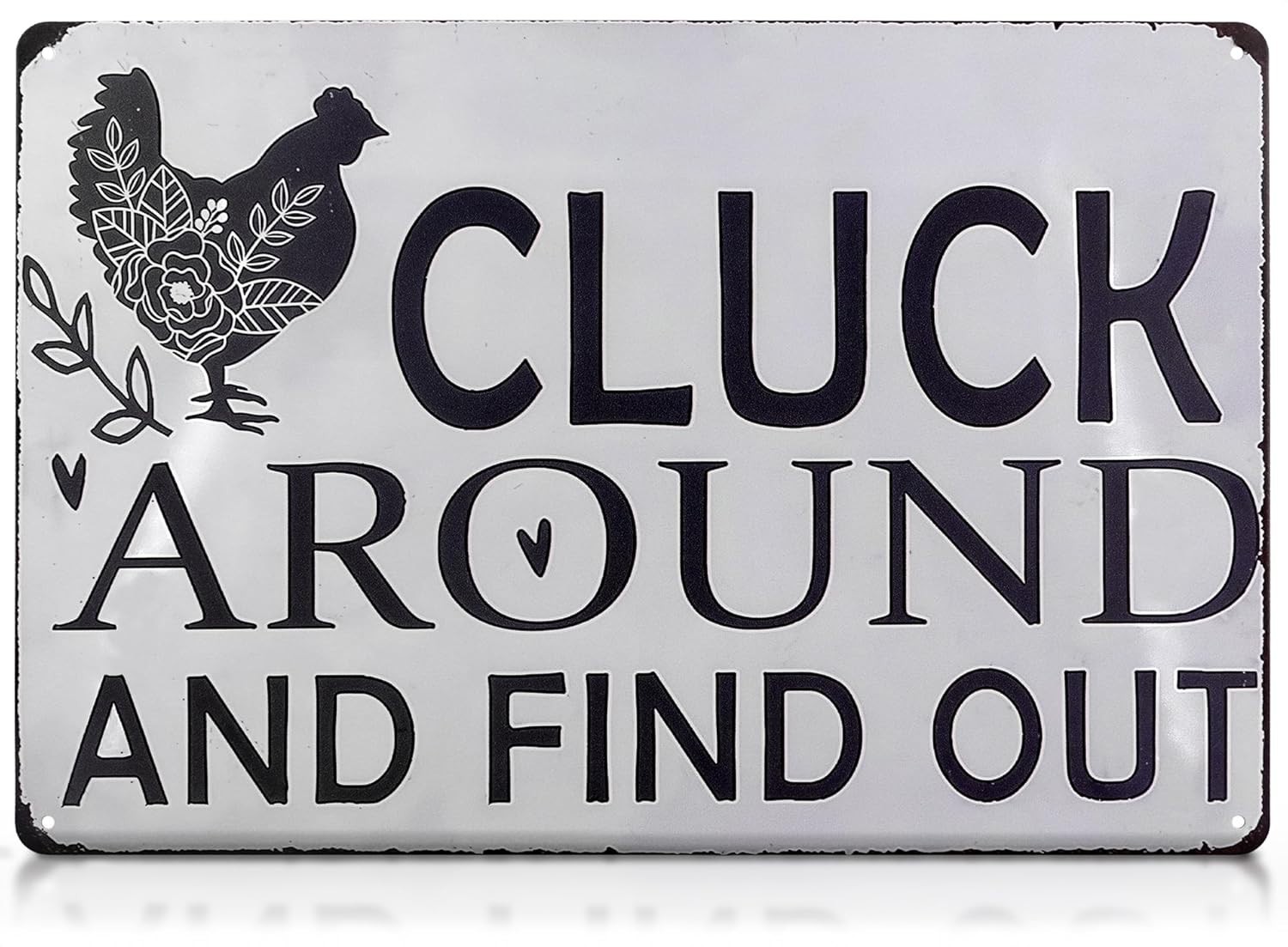 Charming Rooster Decor – Rustic Chicken Wall Art for Barn & Kitchen
