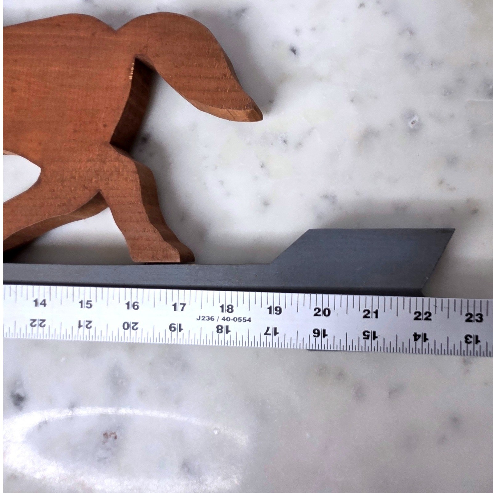 Handmade Wood Horse Arrow Wall Decor Heart Detail Rustic Farmhouse