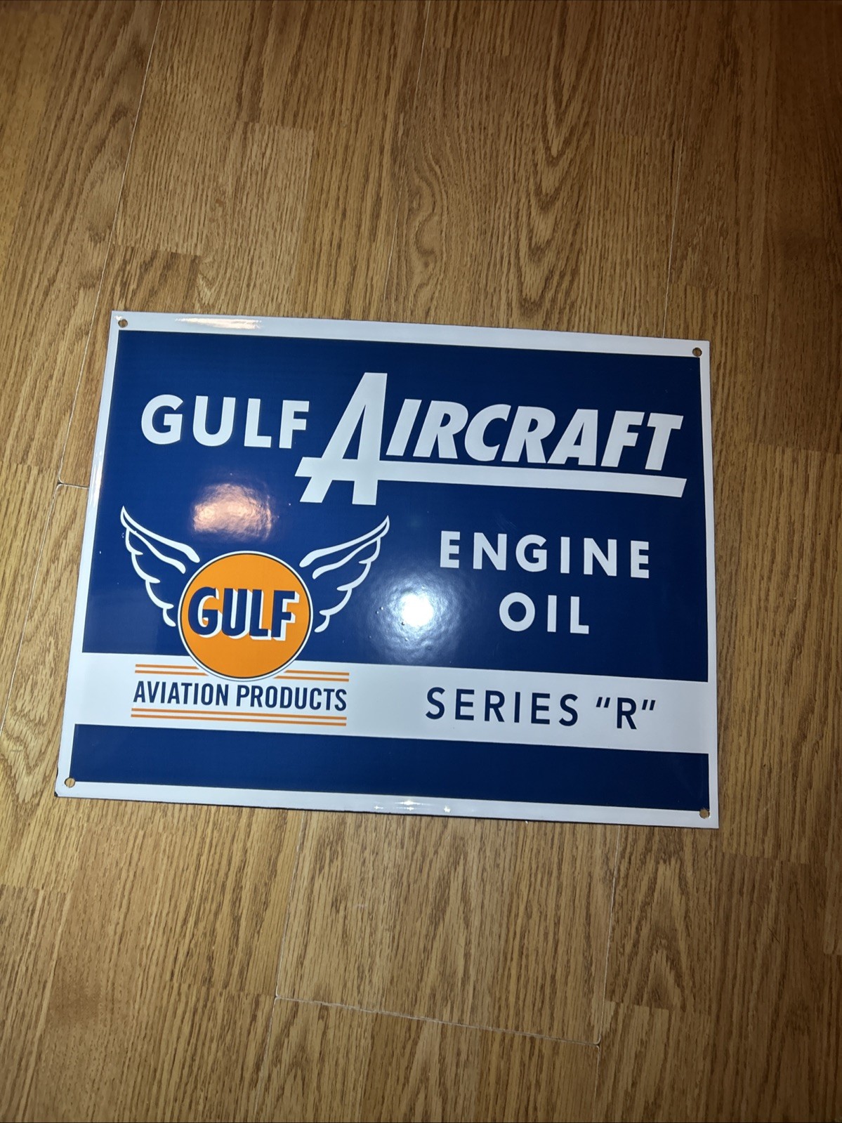 Gulf Aircraft Engine Oil GULF Aviation Products 16×13