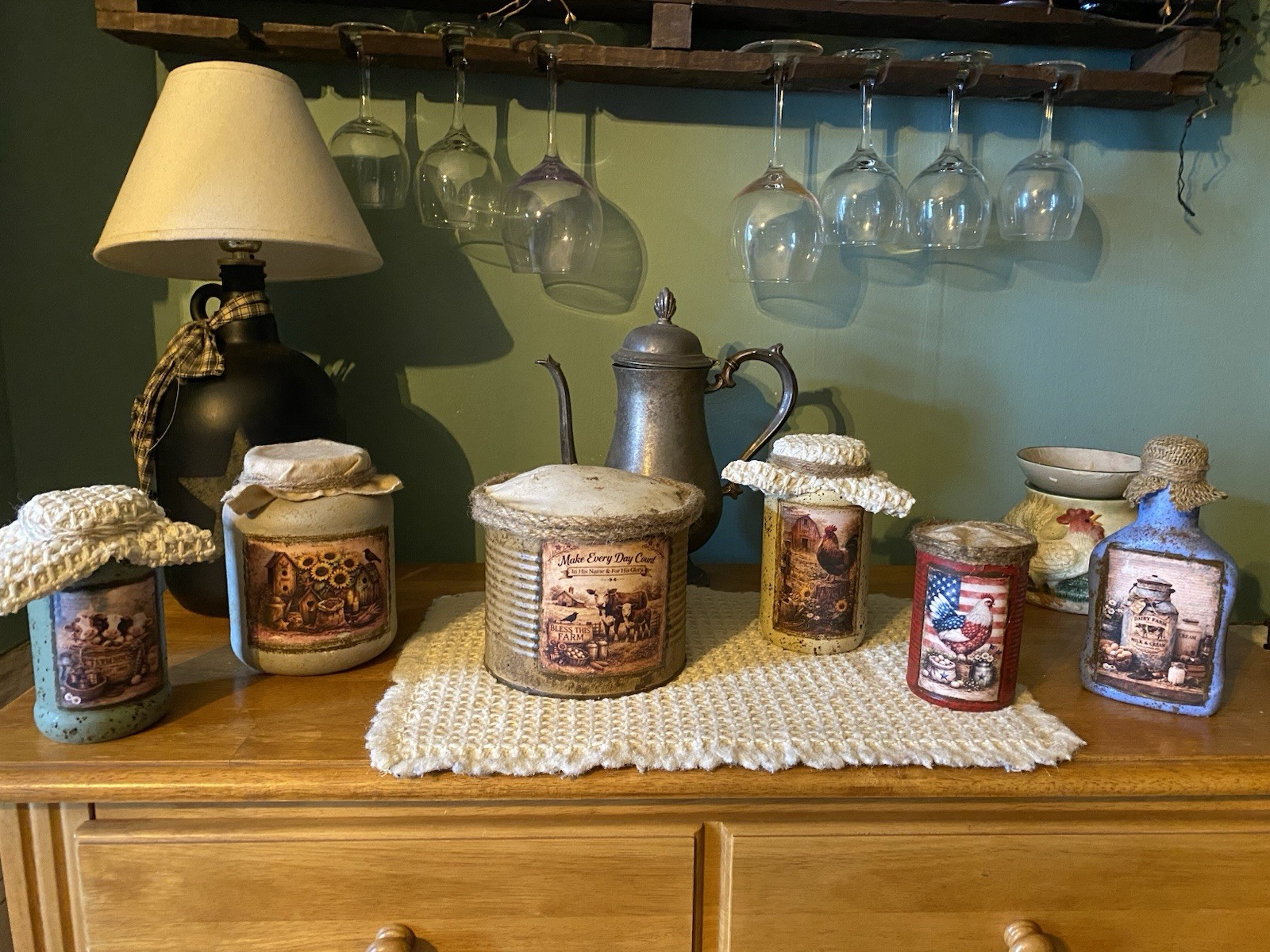 Farmhouse Rustic Primative Handmade Decor