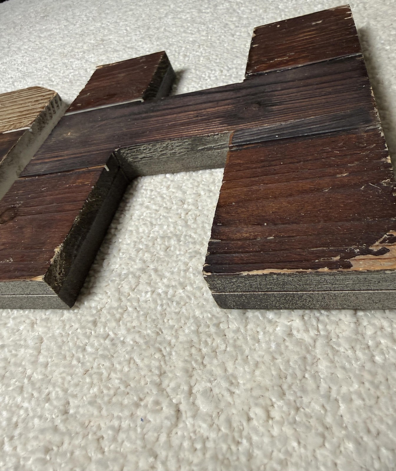 ArtMinds Wood Letters ALOHA Set 5 Rustic Brown 8in Wall Decor Hawaii Tropical