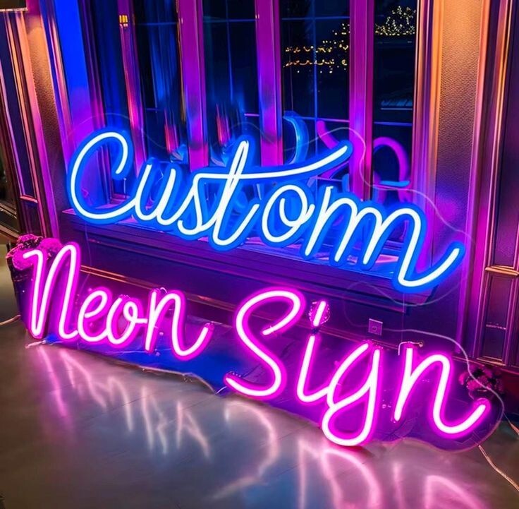 Custom Neon Name Sign – LED Wall Decor for Streamers, Shops, Parties & Gifts