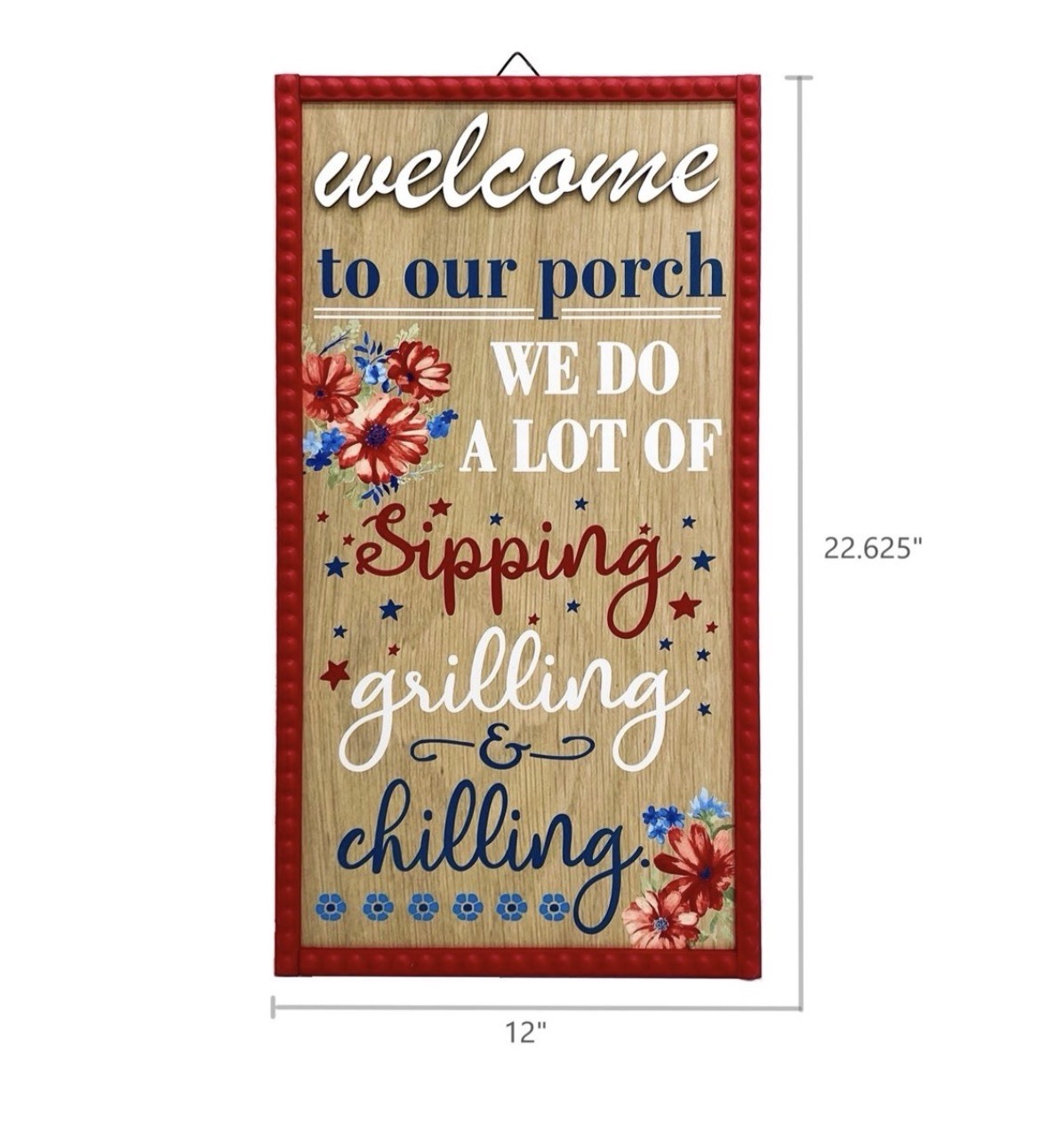 Pioneer Woman Country Medium Density Fiberboard Art Plaques, 22in x 12in. NEW