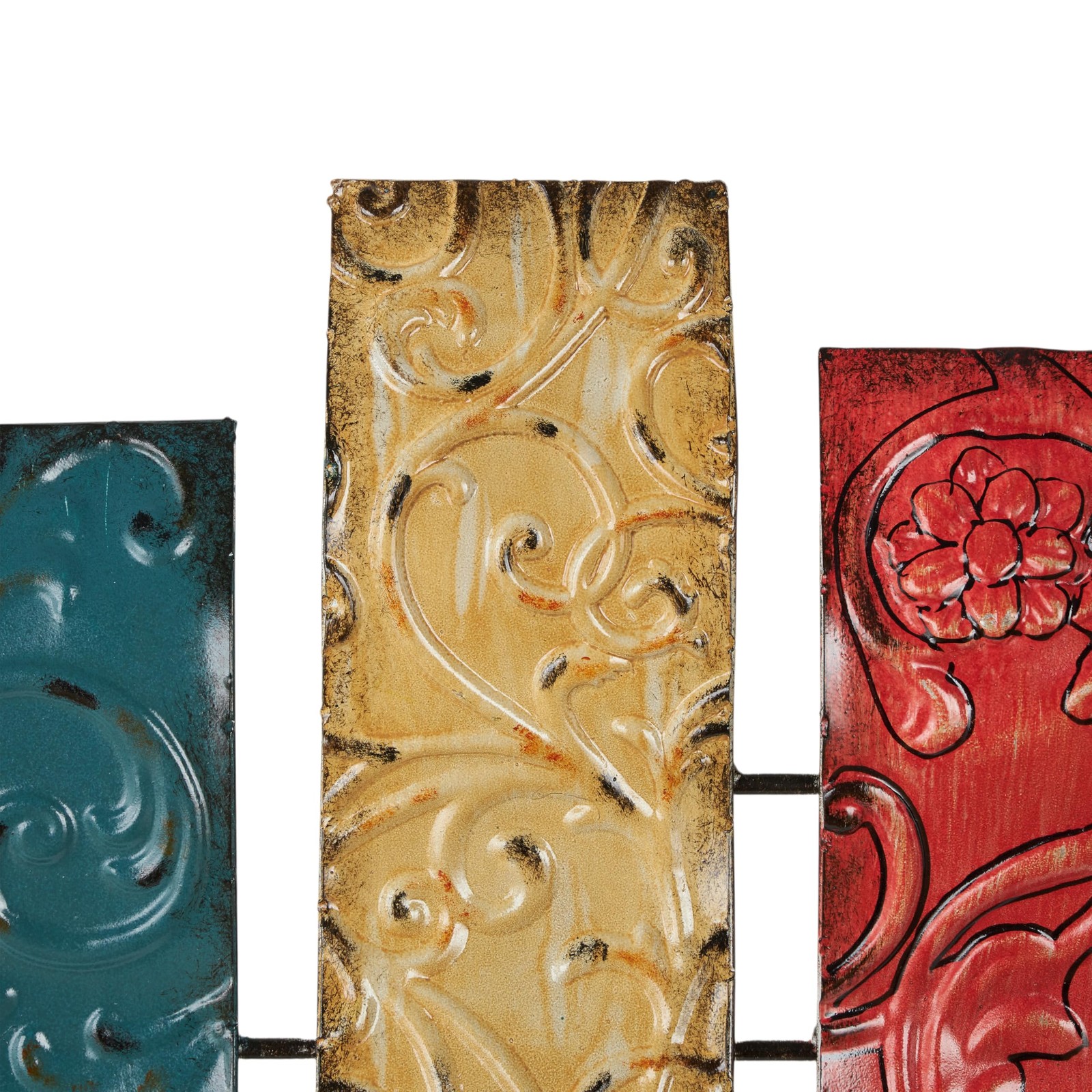 13951 Metal Wall Decor, Multicolor, 24 by 20″