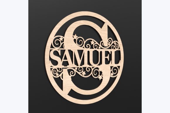 Split Letter Circle